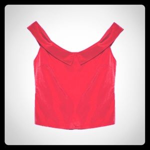 Zara Basic Collection Red Blouse